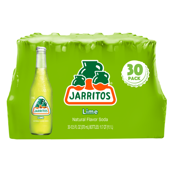 Jarritos Lime Natural Flavor Soda 12.5z