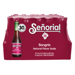 Senorial Sangria Natural Flavor Soda 11.6z