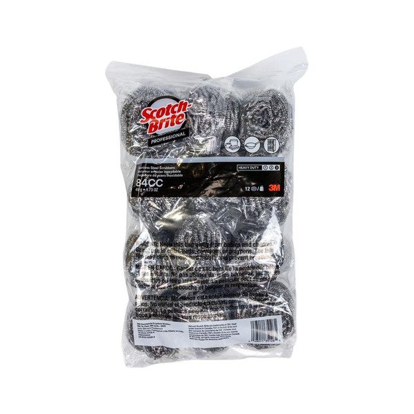 Stainless Steel Scrubber 84cc - 12 ct