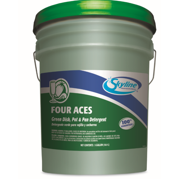 4 Aces Dishwashing Soap – 5 gal | AG Food Service