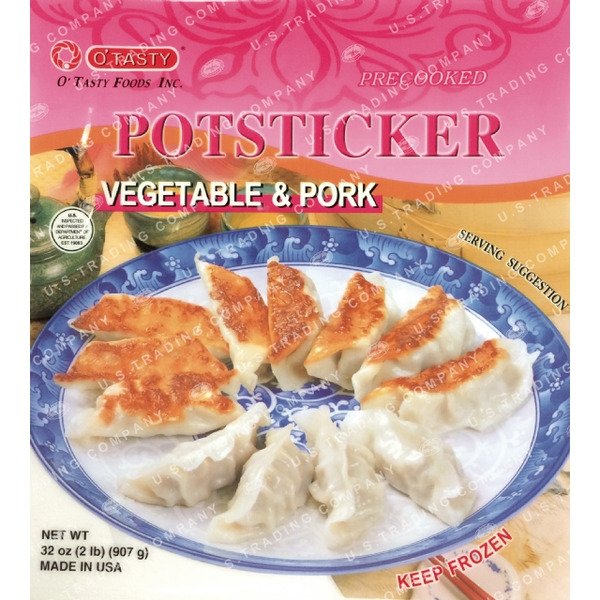 Pork & Vegetable Potstickers - 32 oz