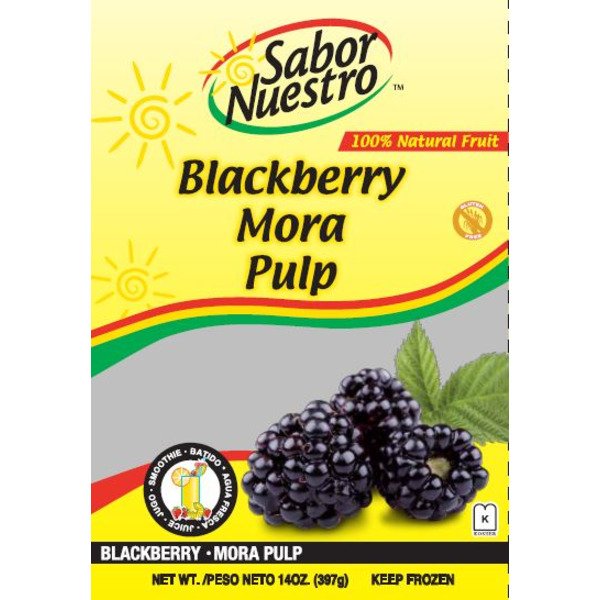 Blackberry (Mora) Pulp - 14 oz Pack