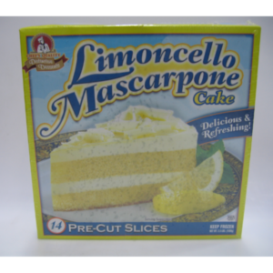 Limoncello Mascarpone Cake - 14 slice