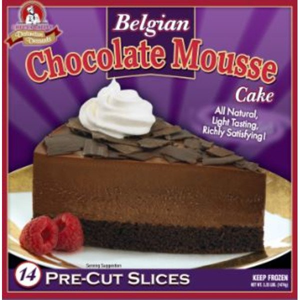 Belgian Chocolate Mousse Cake - 14 slices