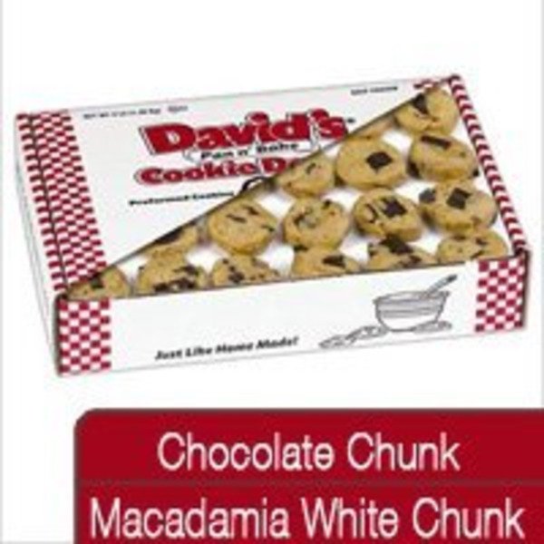 Macadamia White Chocolate Chip Cookie Dough - 120/1.5 oz