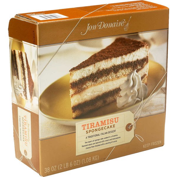 Frozen Tiramisu Cake, 9", 10 slices
